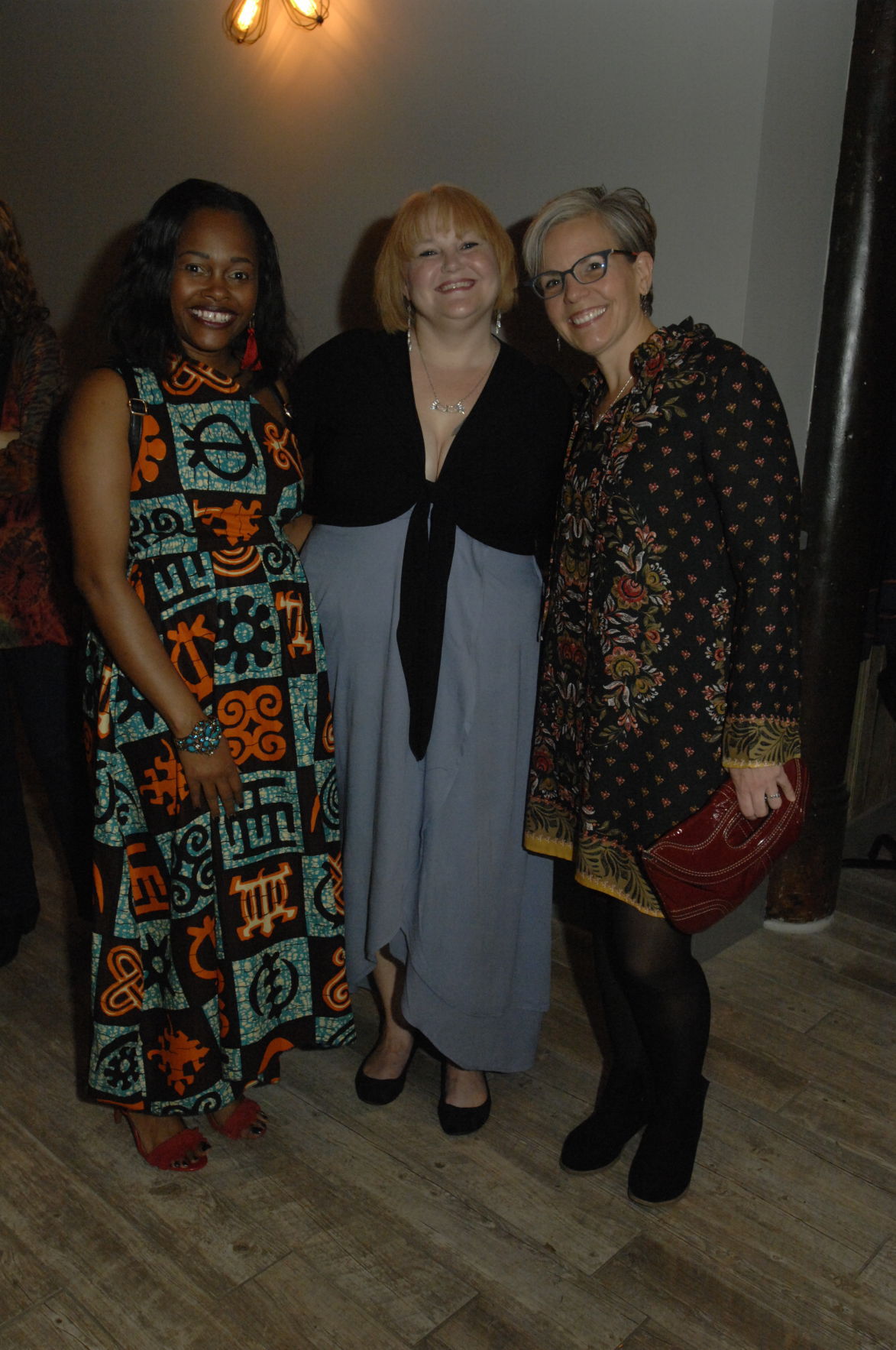 Memuna Lee, Liz Barnhart, Amy Themer